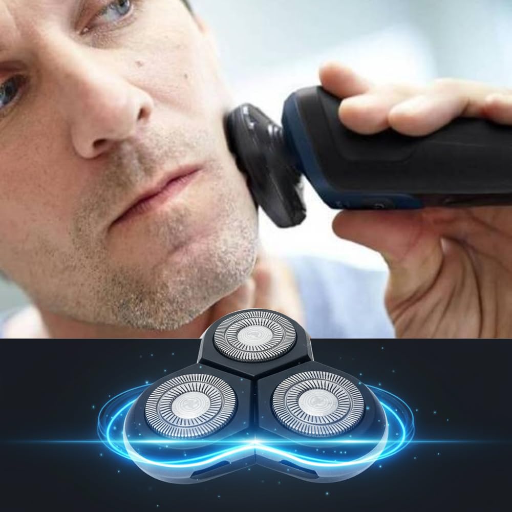 RQ10/RQ12 Replacement Shaver Head Compatible with Philips Norelco Sensotouch 3D 1260X RQ1250 RQ1295 RQ1180 Arcitec Razor Shaving Unit