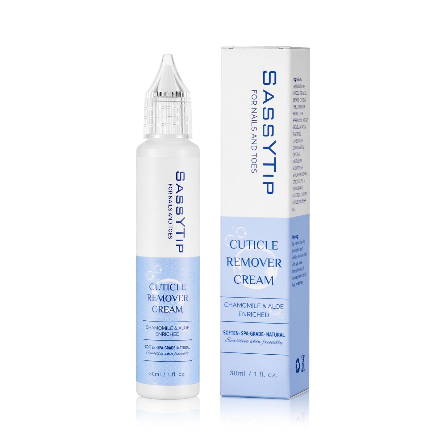Cuticle Remover Gel, Instant 15-Second Cuticle Softener & Remover Liquid, Gentle No-Scratch Formula for Soft Nails, at-Home Manicure & Pedicure for Nail Techs & Beauty Lovers, 1 fl. oz. (Clear)