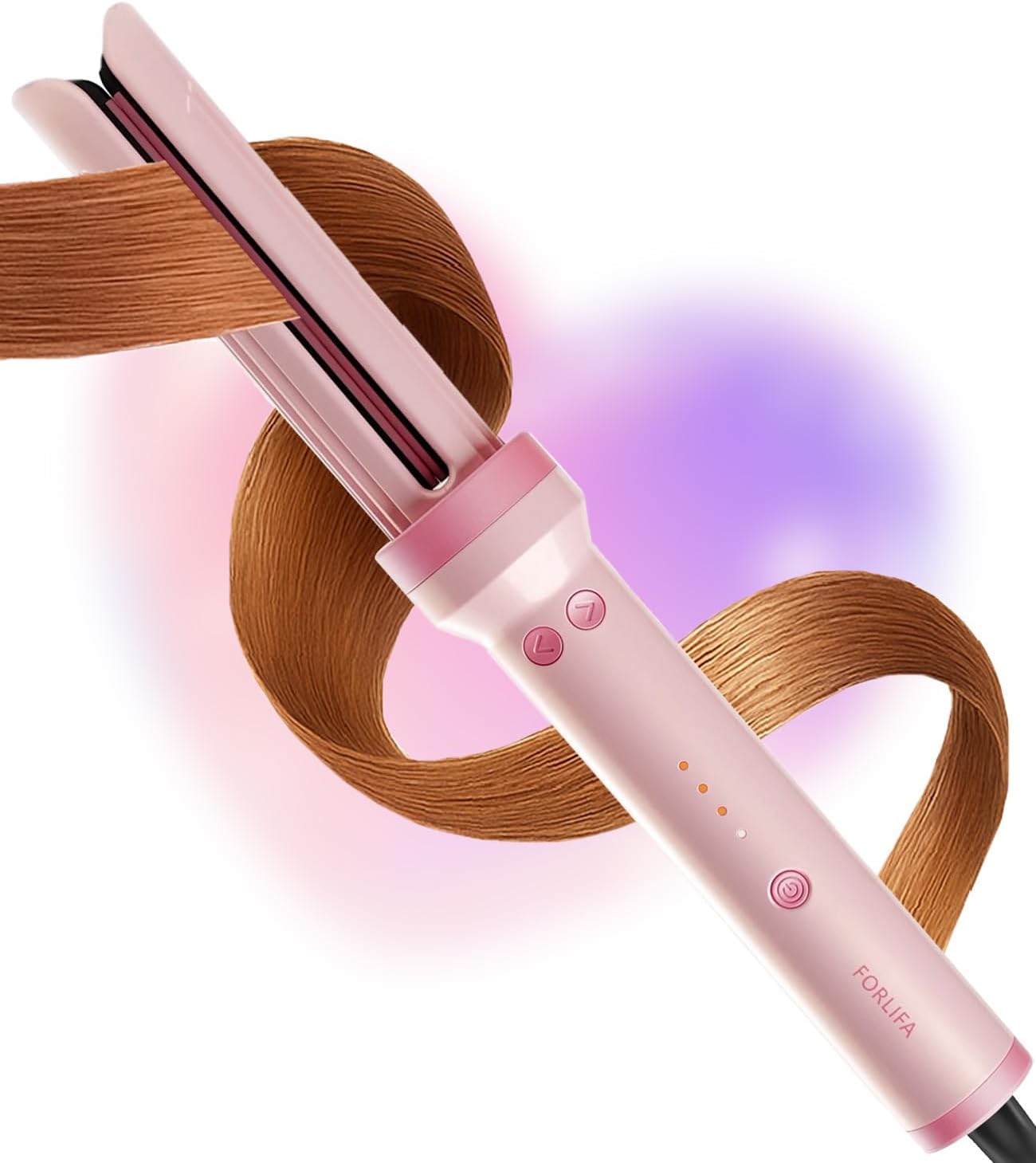 Mini Flat Iron Hair Straightener - 2-in-1 Cool Airflow Styler for Short Hair | Perfect for Pixie Cuts & Bobs