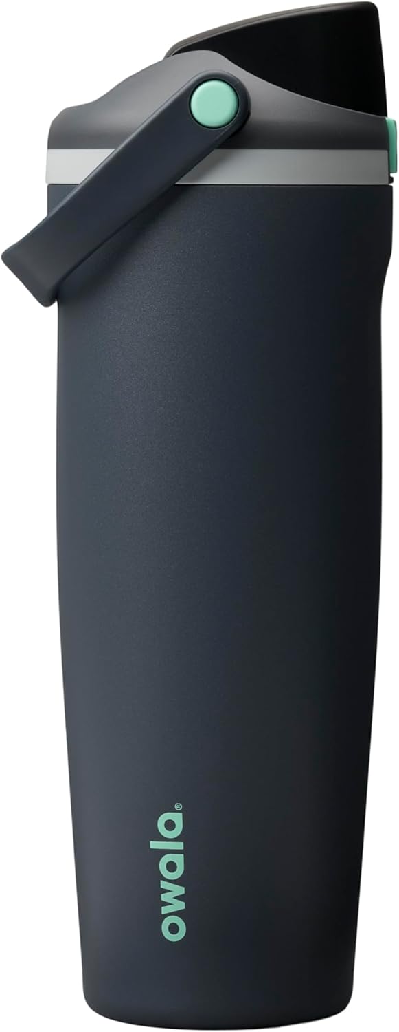 Owala FreeSip Sway Insulated Stainless Steel Water Bottle - 40oz, Two-Way Spout, BPA Free, Leak Proof, Ideal for Travel & Sports