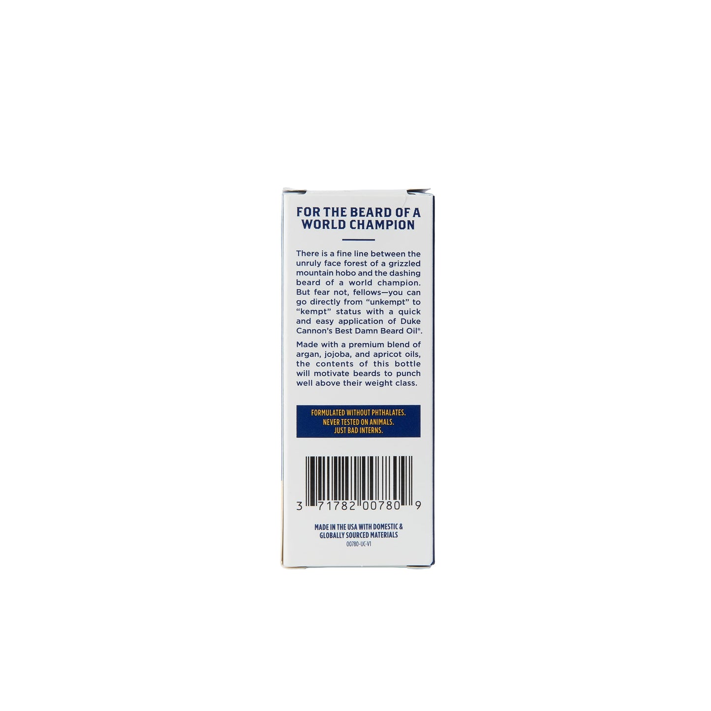 Duke Cannon Beard Oil for Men – 1oz | Beard Care & Grooming | Softens, Conditions & Promotes Healthy Beard