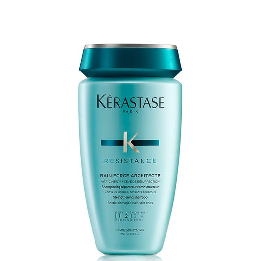 Kerastase Resistance Force Architecte Shampoo - Reconstructing Shampoo for Weak, Damaged Hair with Pro-Keratine Complex