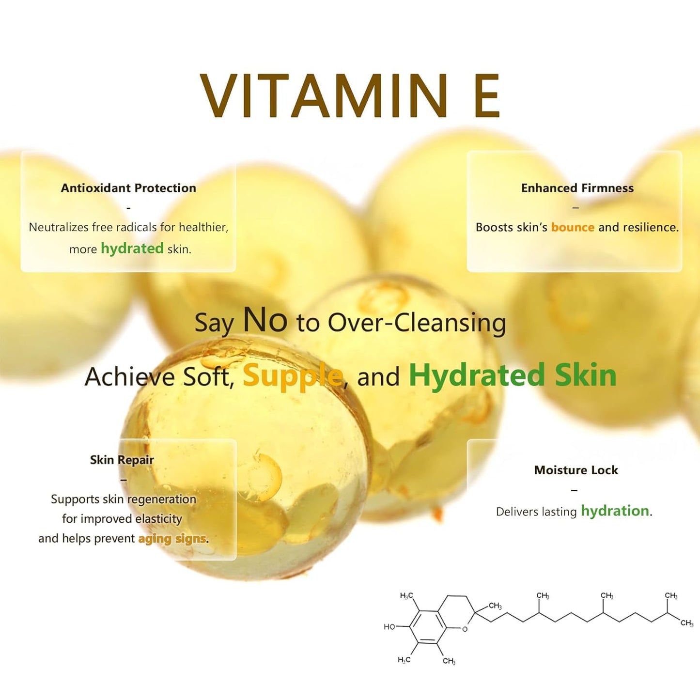 YOUFE Vitamin E Cleansing Balm (3oz) – Removes Waterproof Makeup & SPF, Hydrating, No Double Cleanse, Korean Oil-Based, Vegan, Travel-Friendly Tin with Magnetic Spatula, For All Skin Types