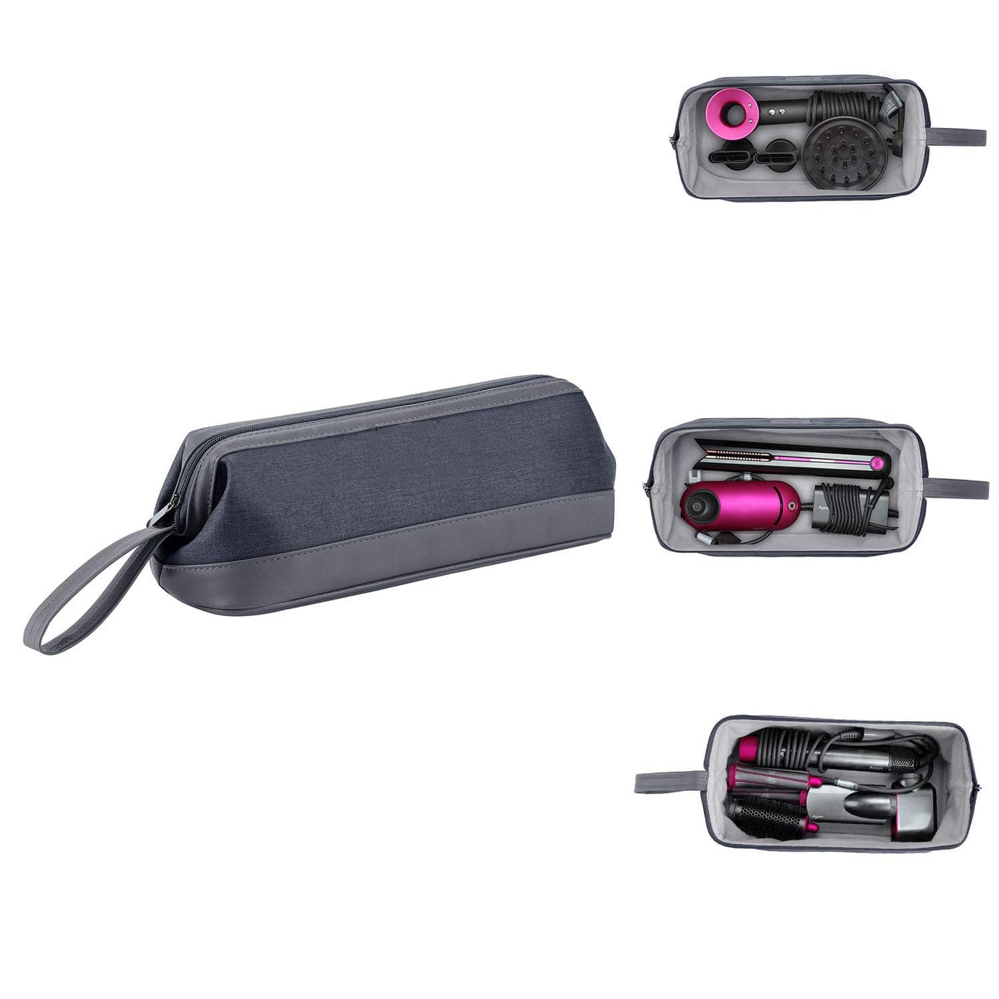 Buwico Travel Case Carrying Case Universal Storage Bag for Dyson Supersonic Hair Dryer HD01 HD03 /Dyson Hair Straightener and Accessories/for Shark Flexstyle