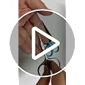 Wgbon Curved Cuticle Scissors - Extra Fine Tip Nail Grooming Tool