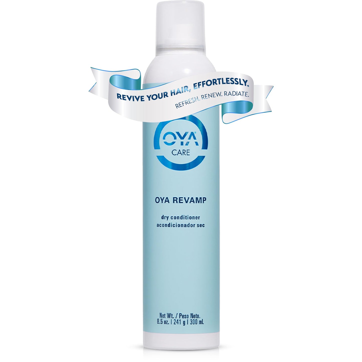 OYA Revamp Dry Conditioner Spray - No Rinse Leave In Conditioner Mist - Hydrate, Moisturize and Smooth Coarse Hair - Helps Detangle and Control Frizzy Hair - Suitable for All Hair Types - 285ml