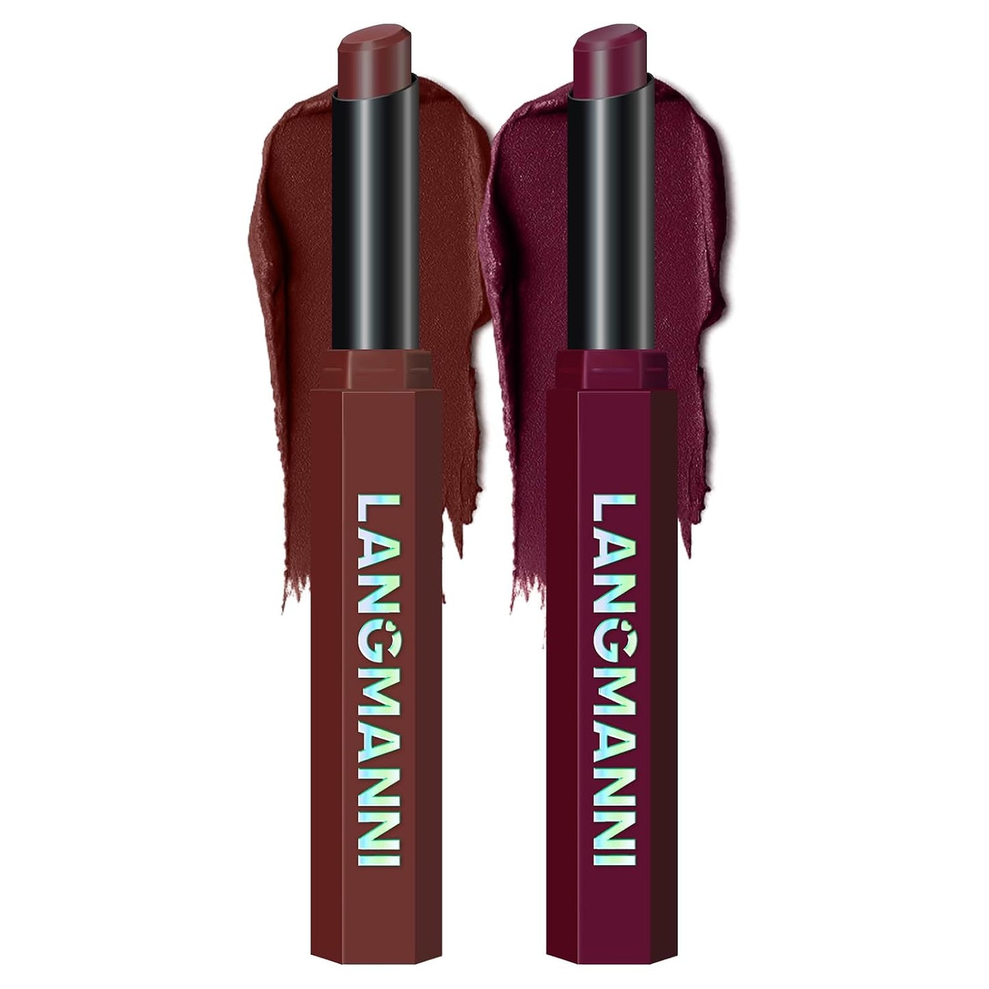 Velvet Matte Lipstick Set - 12 High Pigment Nude Shades | Long-Lasting Waterproof Lip Color for Women
