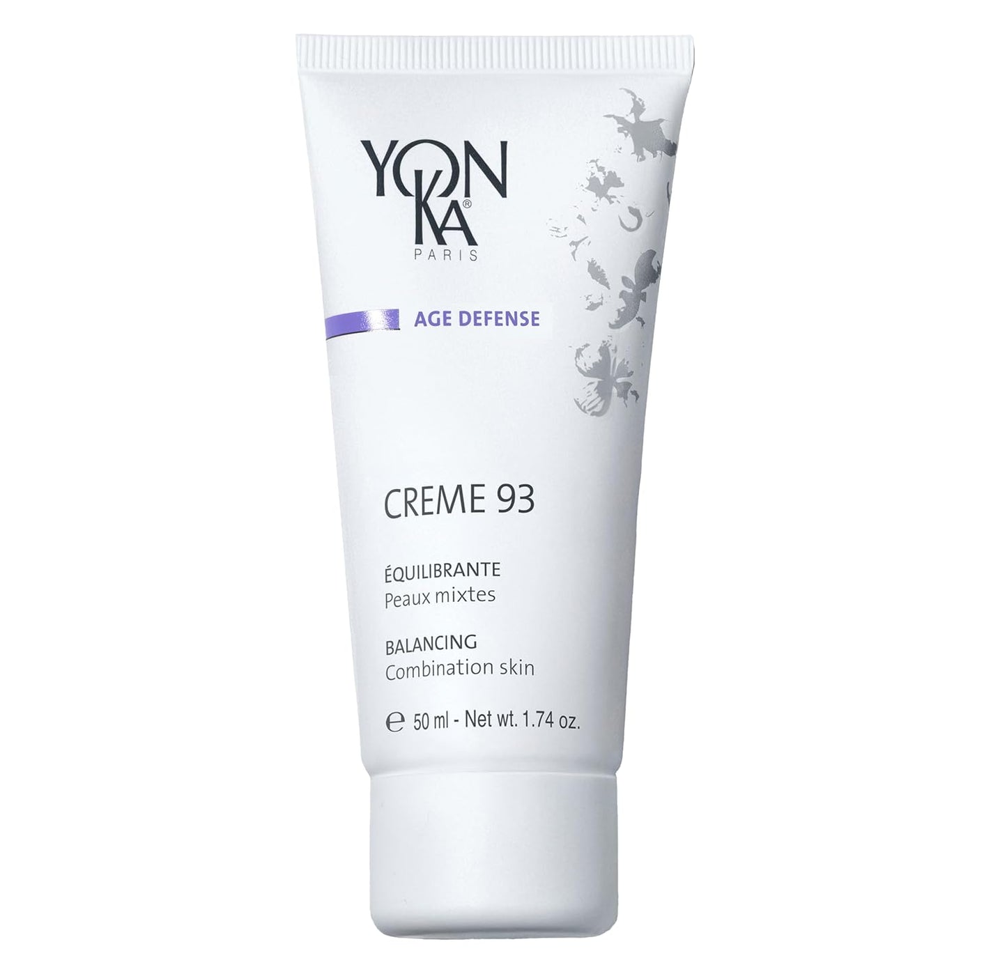 Yon-Ka Creme 93 Mattifying Moisturizer - Balancing Facial Cream for Oily Skin | Vitamins A, C & E | 1.74 oz