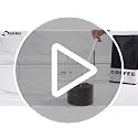 Doosu 6.9in Long Handle Coffee Scoop - Stainless Steel Measuring Spoon