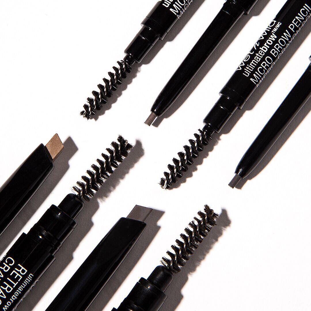 Ultimate Eyebrow Retractable Definer Pencil - Ash Brown | Dual-Sided Brush & Fine Tip for Perfect Brow Definition