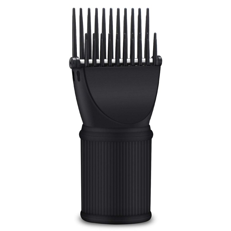 Segbeauty Blow Dryer Comb Attachment, Black Brush Attachments for Hair Dryer Concentrator Nozzle 1.69-1.76in and 2.12in, Pro Hairdressing Styling Salon Tool to Straighten Detangle Curly Natural Hair