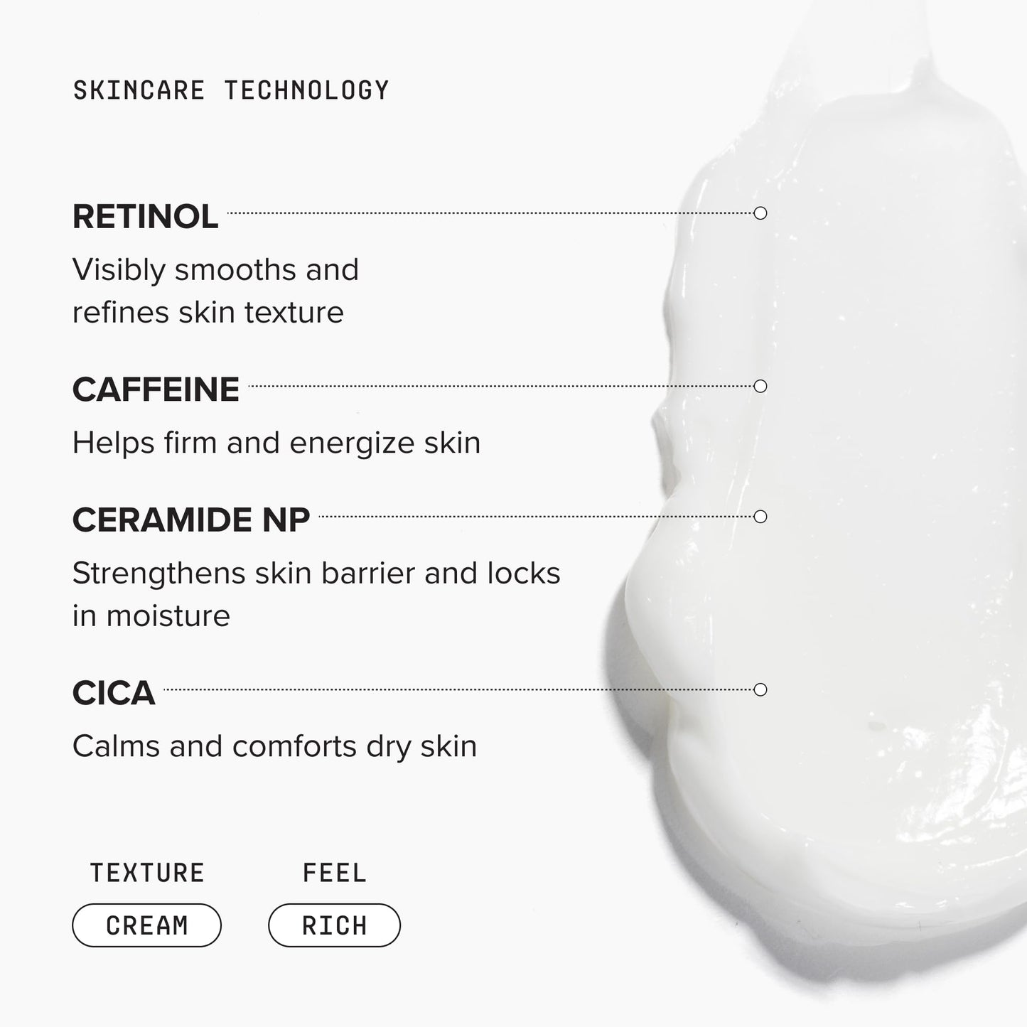 DRMTLGY Retinol Body Lotion – Firming Anti-Aging Body Cream for Crepey Skin, Stretch Marks & Sun-Damaged Skin – Hydrating Retinol Lotion with Ceramides & Shea Butter