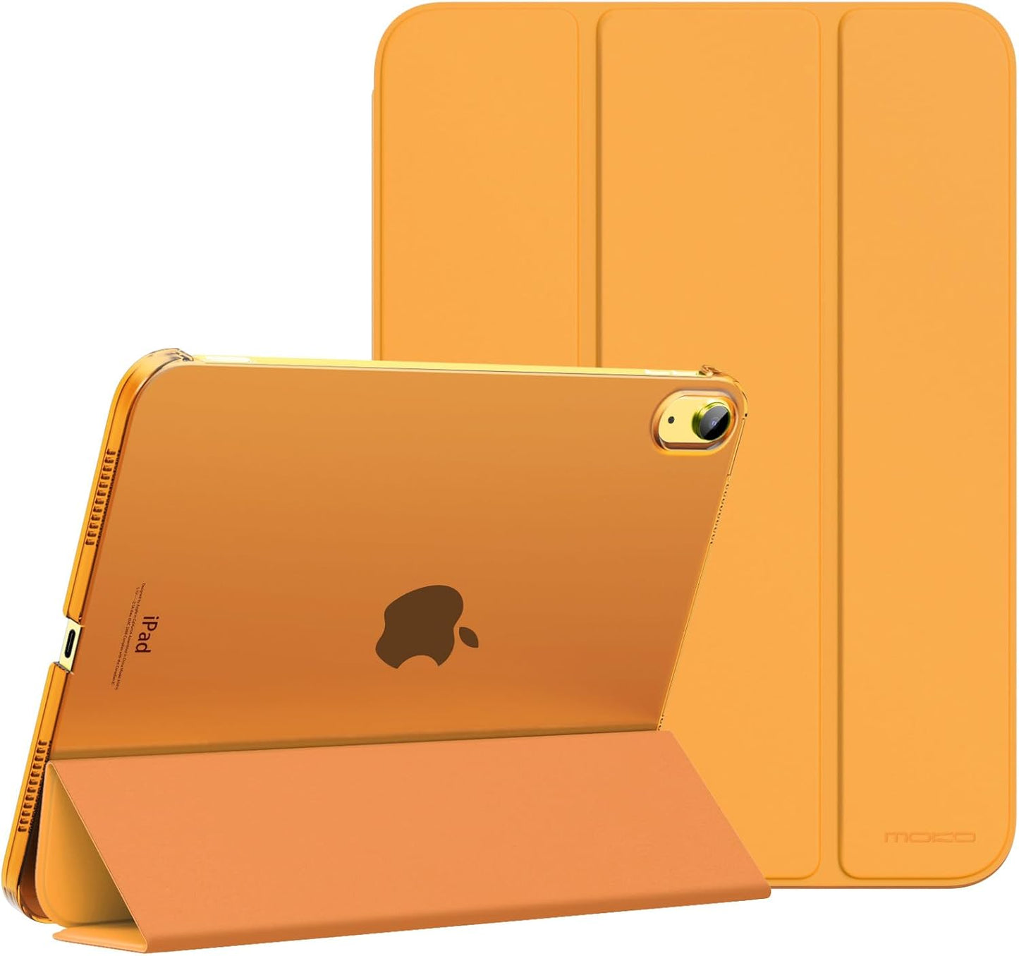iPad 11th & 10th Generation Case - Slim Hard PC Translucent Back Cover | Navy Blue, Auto Wake/Sleep Support