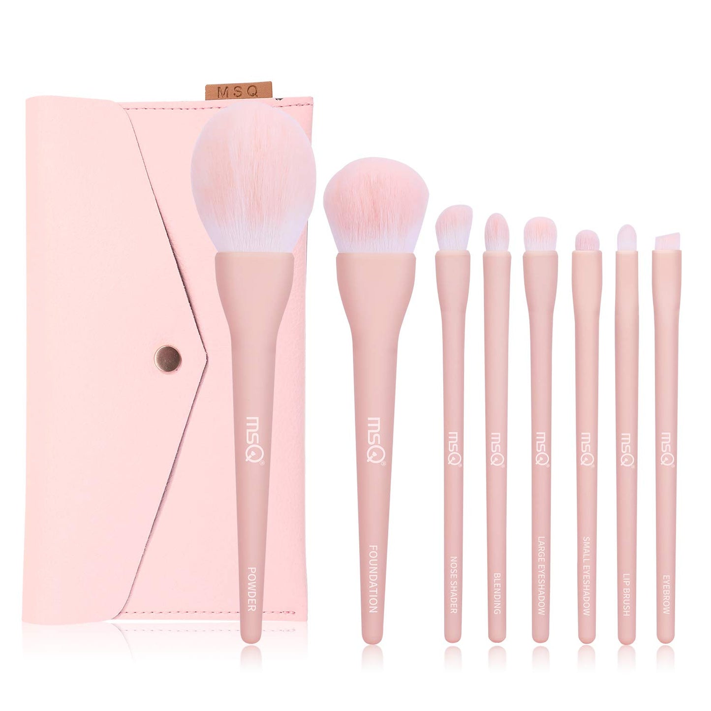 Makeup Brushes Set - 12 Premium Synthetic Hair Brushes for Foundation, Concealer, Blending, Contouring & More | Includes Carry Bag