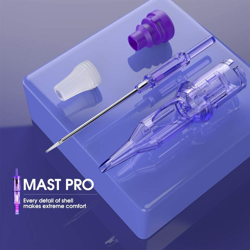 Mast Pro Tattoo Cartridges 1005RL 20Pcs Disposable Needles Bugpin #10 5 Round Liner