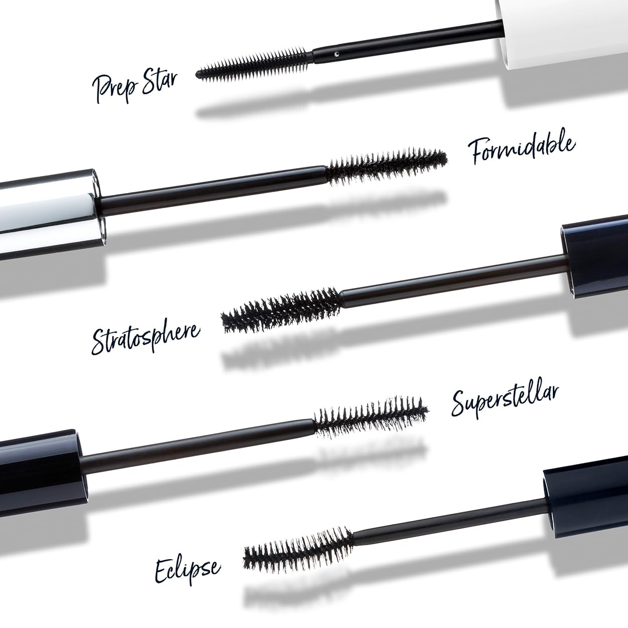 Lune+Aster Lengthening Mascara - Longwear Formula Lifts & Lengthens Up to 17 Hours | Black