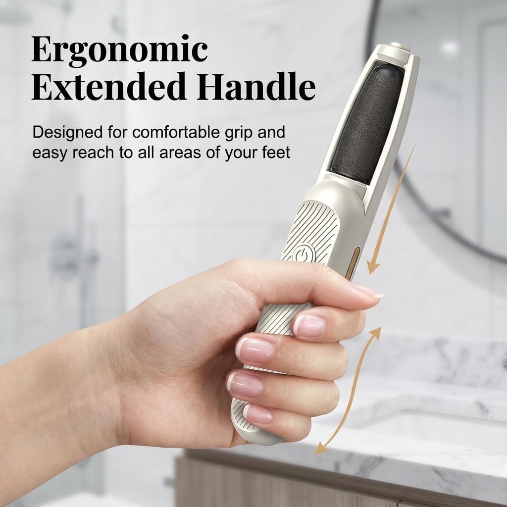 3 Pro Callus Remover, Electric Foot File Hard Skin Remover, Rechargeable Portable Electronic Foot File Pedicure Tools, Electric Callus Removers for Feet & Hands, Smooth Pedicure (Top Subsidy)