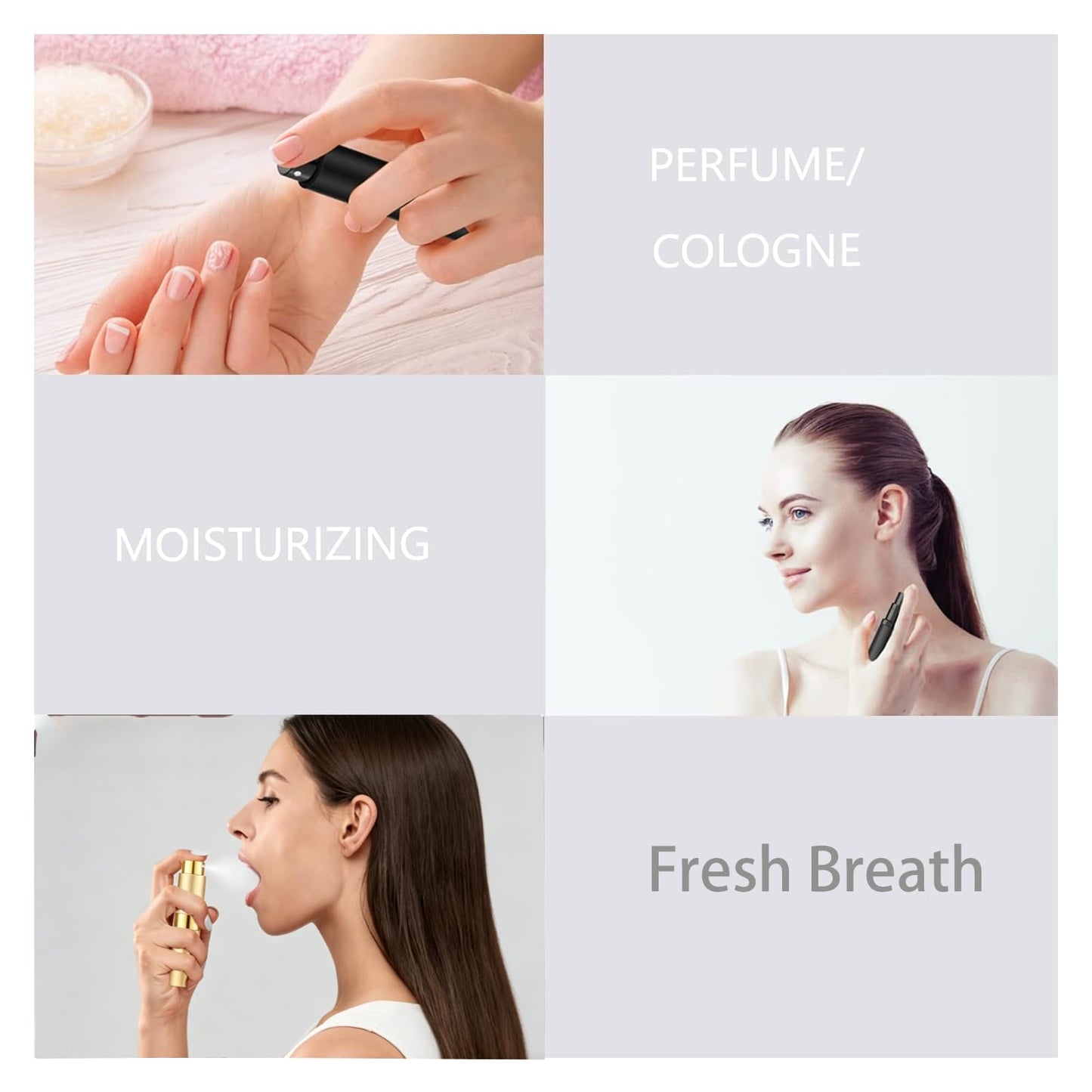 8ML Travel Perfume Bottle Refillable, Portable Fragrance Decant Dispenser