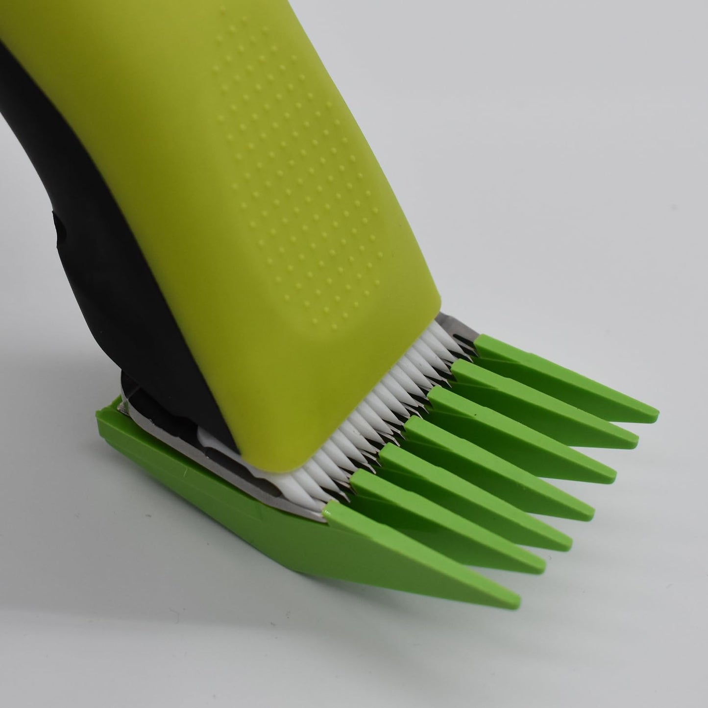 Professional A5 Animal Clipper Attachment Guard Guide Combs Set, 1/8" 1/4" 3/8" 1/2" Compatible with Andis AG BG, Oster Classic 76 Golden A5, Wahl KM Series Pet Groomer Horse Clipper Models (Green)