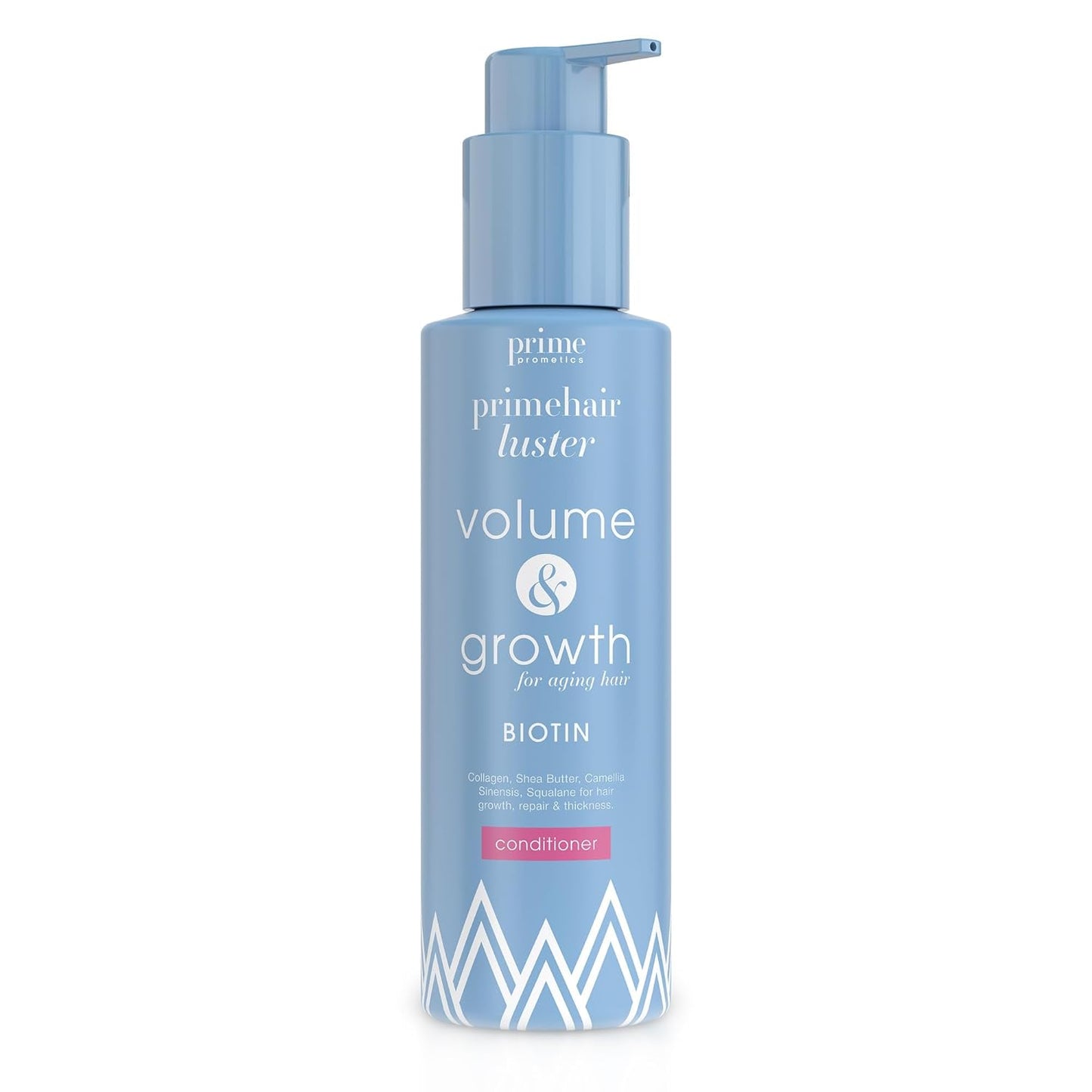 PrimeHair Luster Conditioner for Mature Women - Biotin Enriched, Sulfate-Free | Ideal for Damaged, Dry & Thinning Hair
