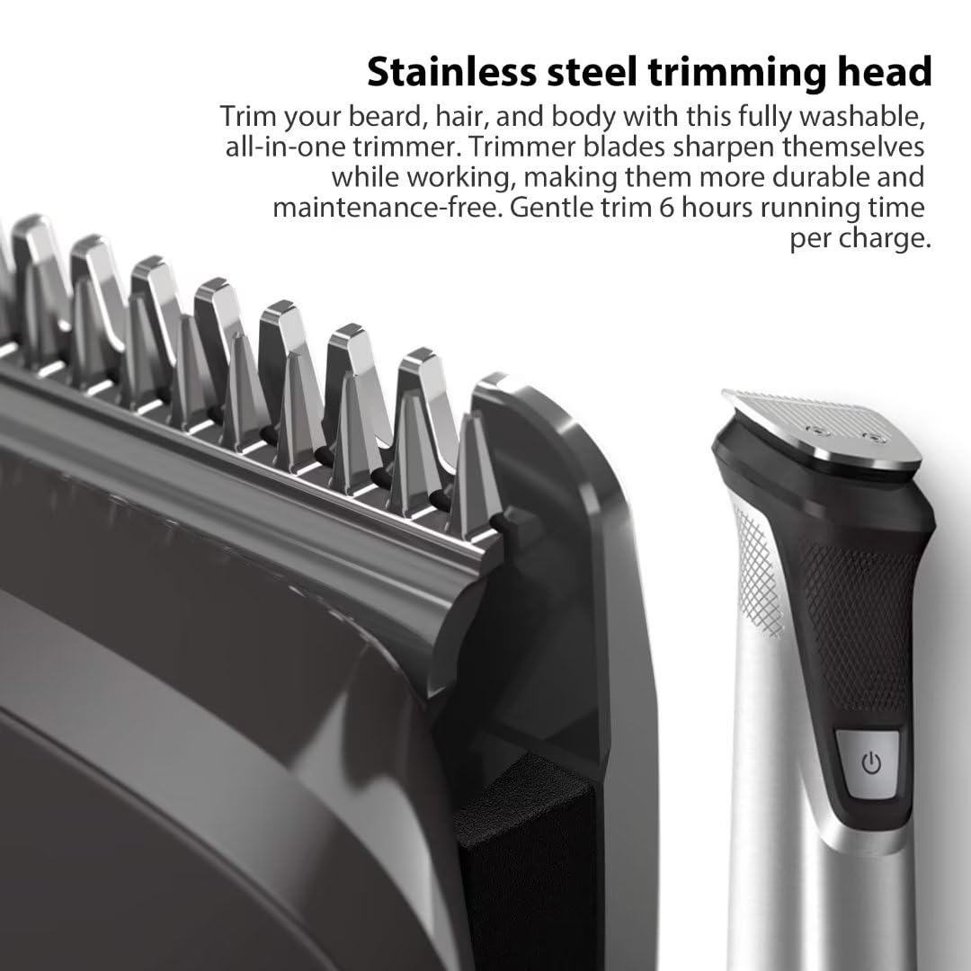 Gxcdizx 30mm Hair Trimmer Blade Replacement for Philips Norelco 30mm blade, # MG3750, MG5750, MG7750, MG7770, MG7790