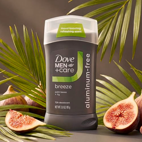 DOVE MEN+CARE Breeze Fragranced Deodorant Stick 3 oz - Aluminum-Free, 72-Hour Odor Protection