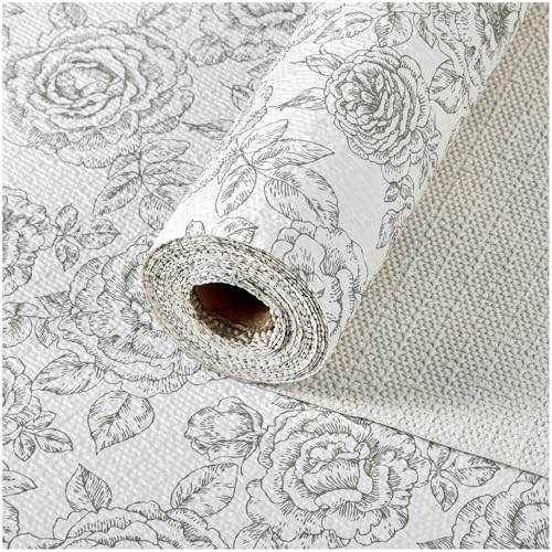 Non-Adhesive Shelf Liner for Kitchen Cabinets - 12in x 10ft Rose