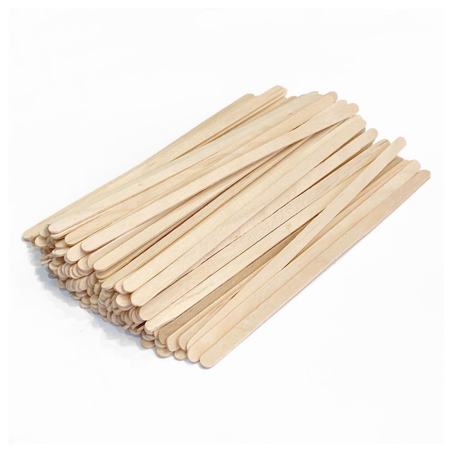 KTOJOY 5.5inch Wooden Coffee Stirrers, 1000 Count Disposable Stir Sticks for Coffee & Cocktails, Wooden Beverage Mixer with Smooth Ends, Swizzle Drink Sticks