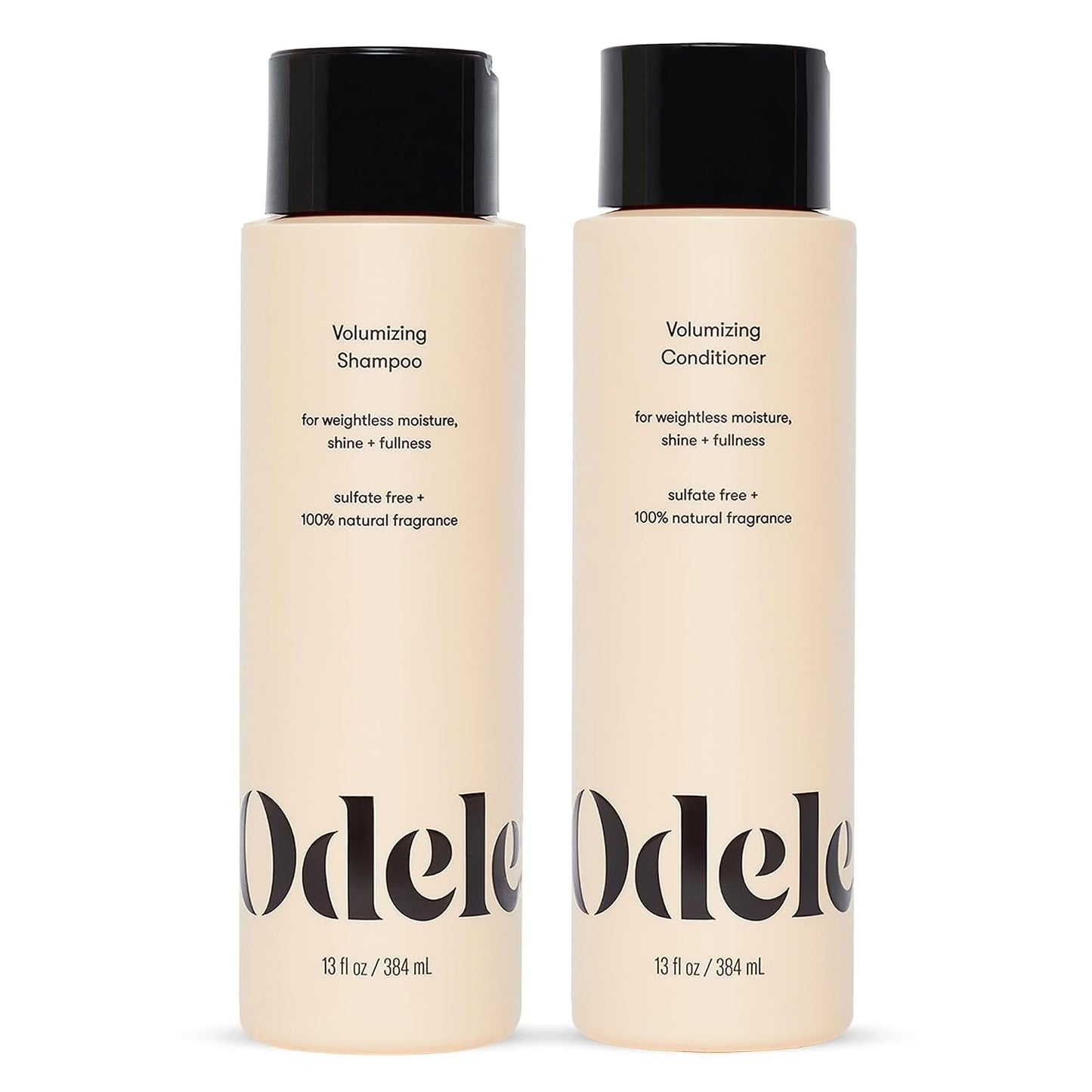 Volumizing Shampoo & Conditioner Set - Sulfate-Free, Adds Moisture & Shine | 13 Fl Oz Each (2-Pack)