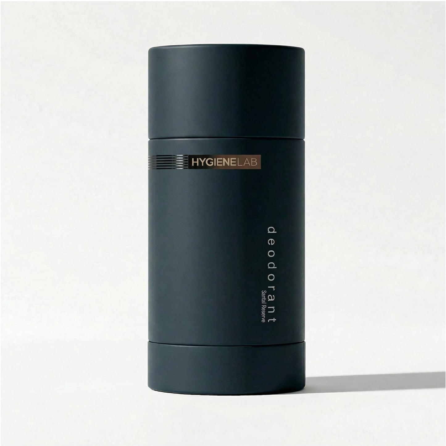 HygieneLab Men’s Deodorant – Aluminum-Free, 24-Hour+ Odor Protection, EWG Verified, Smooth Glide Application, Scented purely with essential oils, Santal Reserve