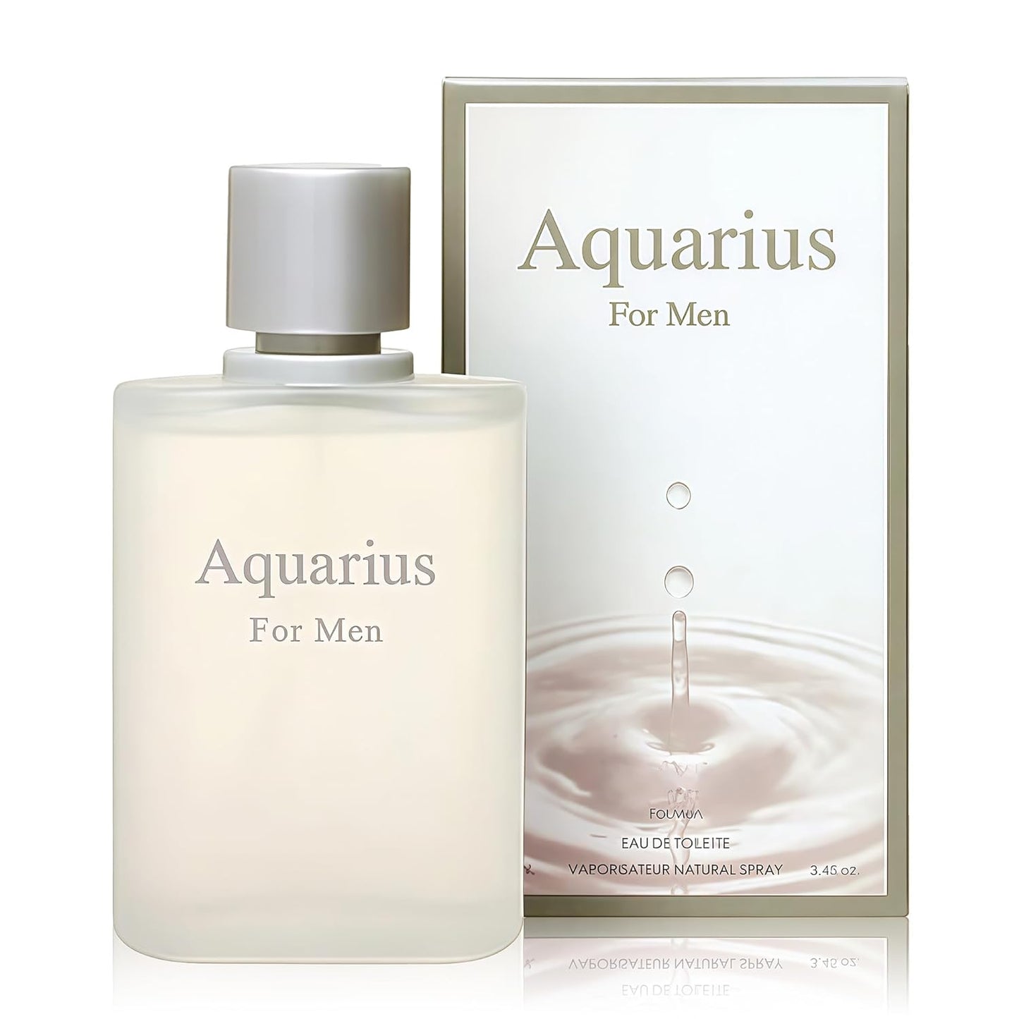 A CENTER Cologne for Men - 3.4 Fl Oz Alcohol-Free Eau de Toilette Spray | Bergamot, Amber & Vanilla Fragrance