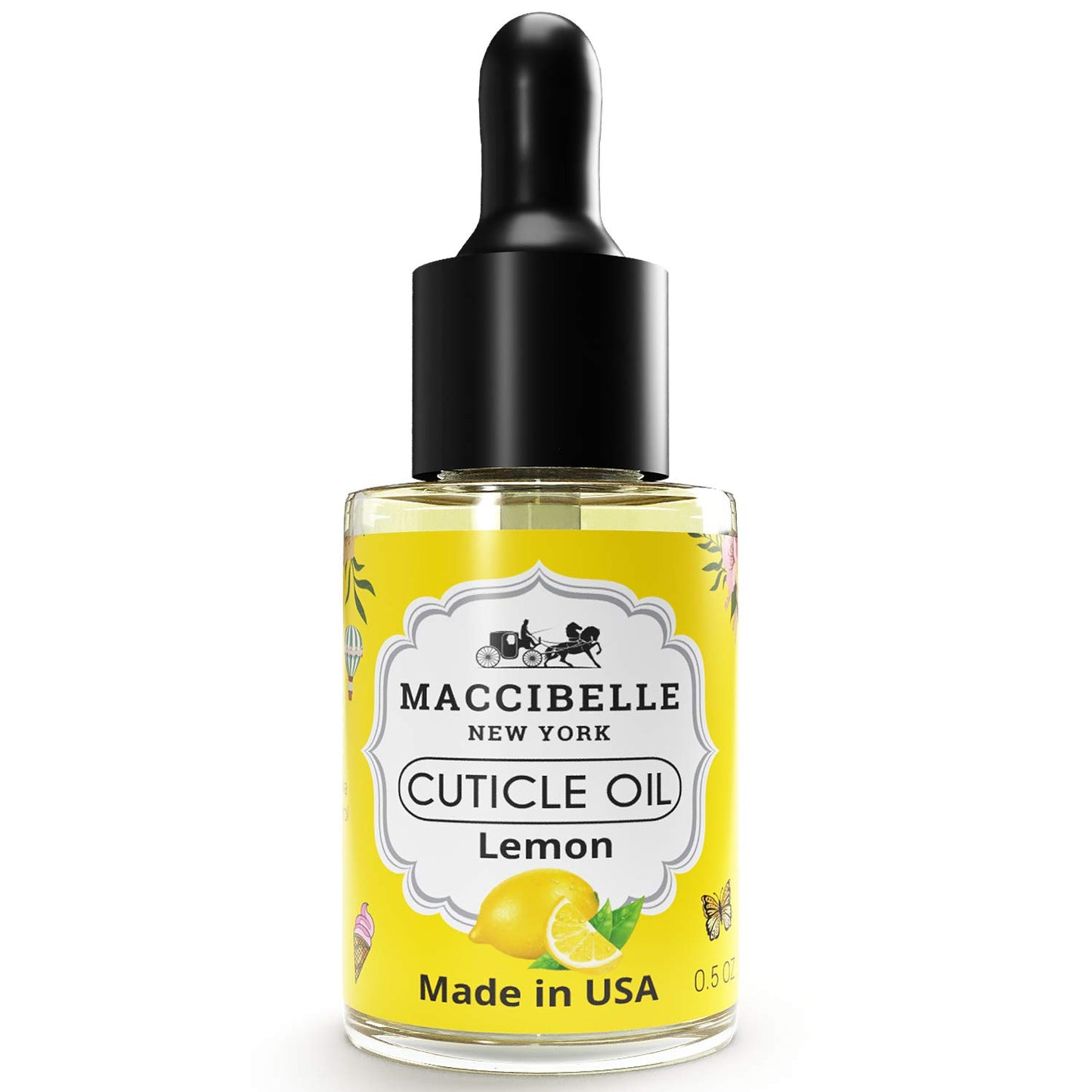 Cuticle Oil Refill - Nourishing Milk and Honey Formula for Dry, Cracked Cuticles | 8oz