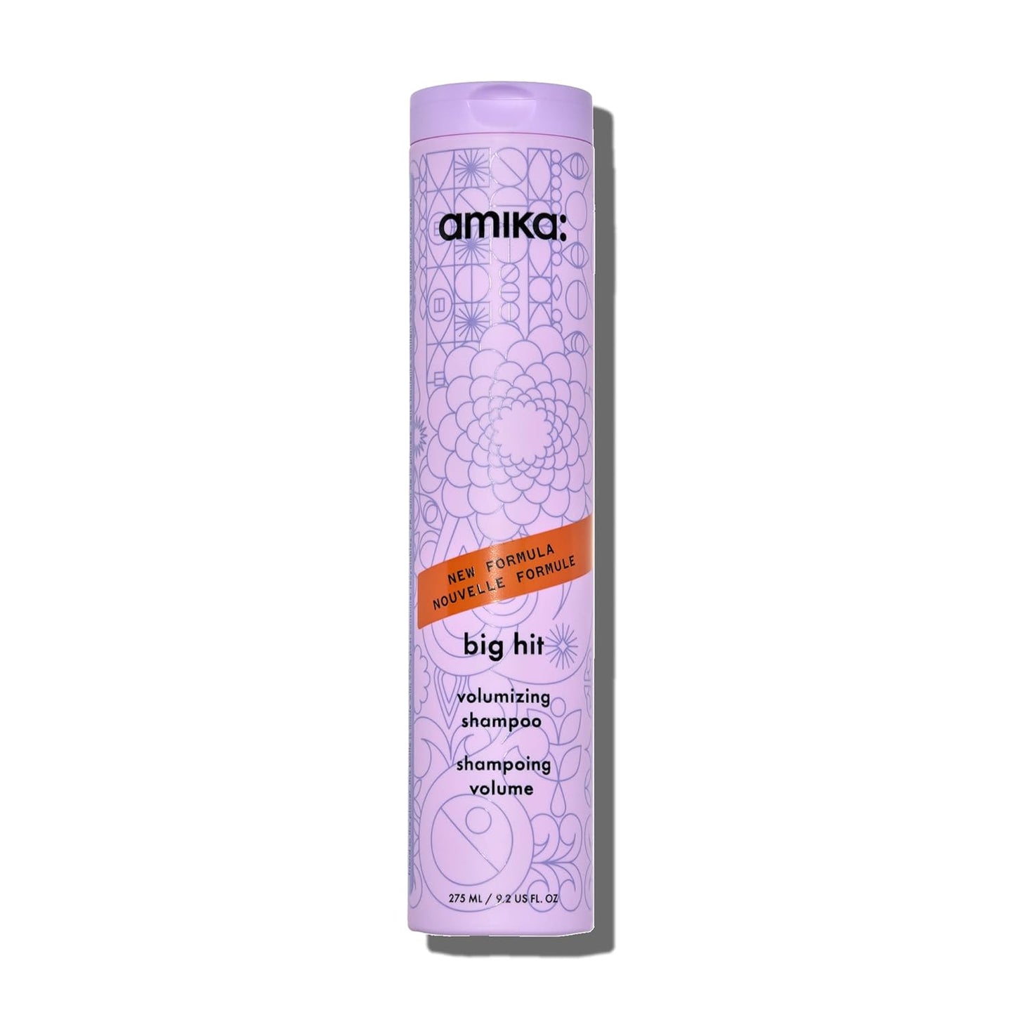 Amika Big Hit Volumizing Shampoo - Boosts Hair Volume & Body | 10.1 Fl Oz