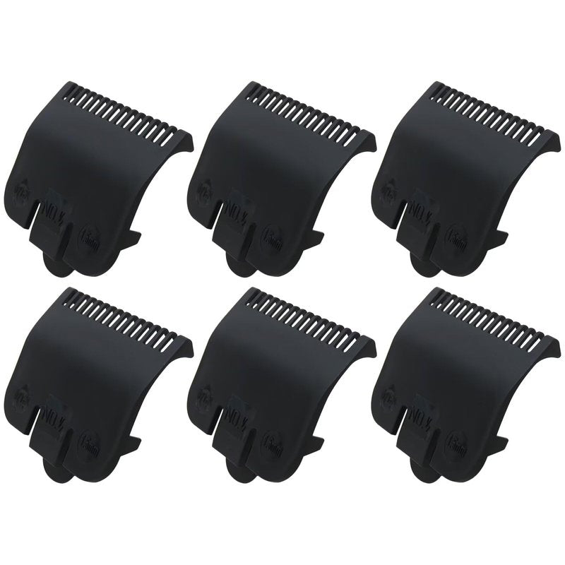 New Clipper Guard Set for Wahl, 6#3137-101 Black Combs (1.5mm), for Peanut Clippers and for Wahl Models