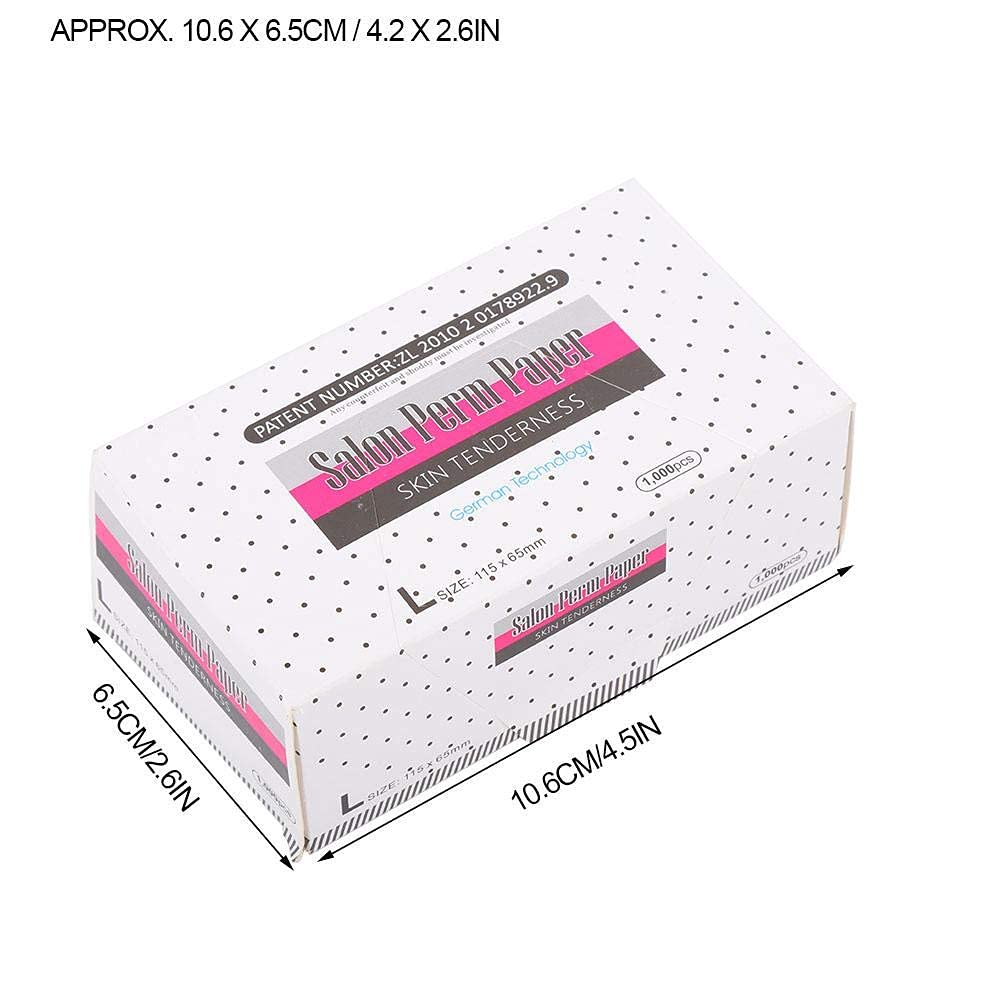 Permanent Hair Perming Kit - Breathable Perming Solution with Mesh Papers for At-Home Styling