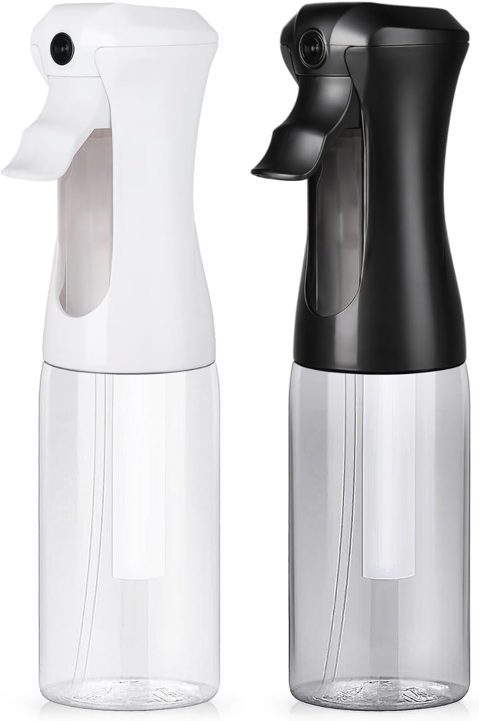 VIGOR PATH Continuous Spray Bottle - Fine Mist Hair & Plant Mister | 300ml / 10.1 oz, Clear