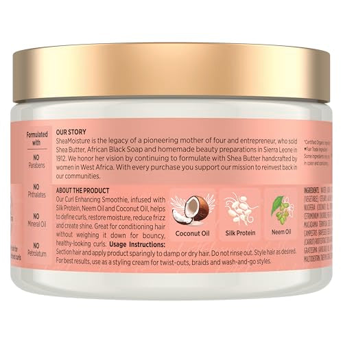 SheaMoisture Coconut & Hibiscus Curl Enhancing Smoothie 12oz