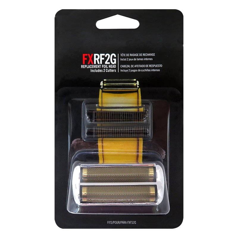 Xspeedonline Replacement Shaver Foil Double Foil Head with 2X Cutters for PRO FXRF2G - Silver