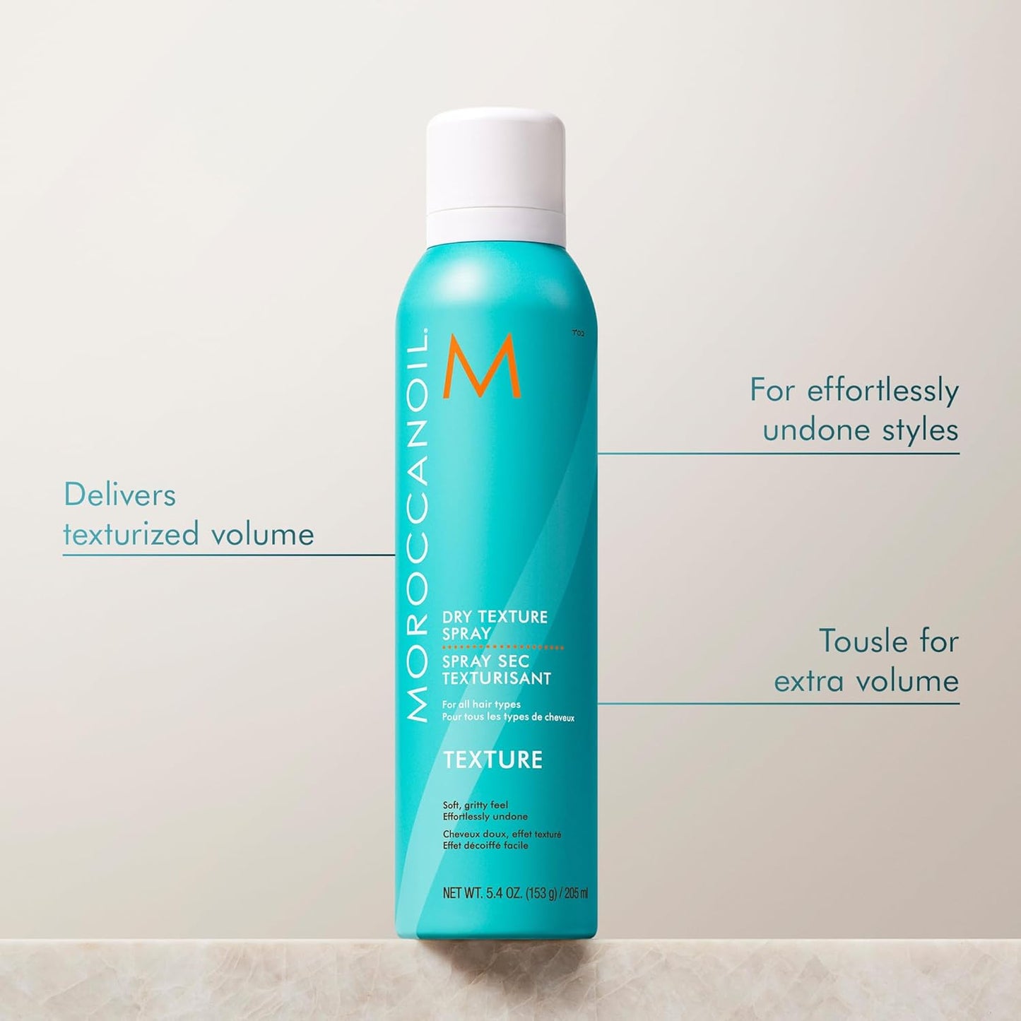 Moroccanoil Dry Texture Spray - Volumizing Hair Spray for Effortless Beach Waves | 4.2 oz