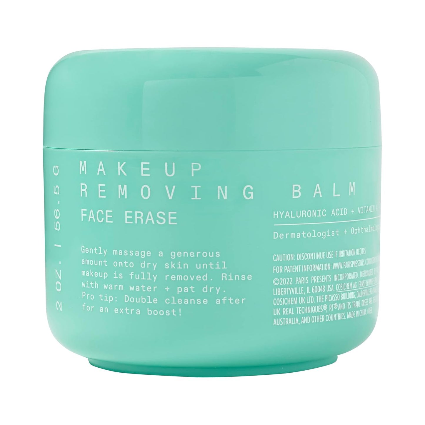 Real Techniques Makeup Removing Balm - Hydrating Cleansing Balm with Hyaluronic Acid & Vitamin A | 2 fl. oz Jar