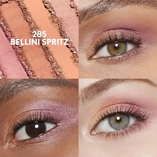 Covergirl Eye Enhancer Eyeshadow Quad - Bellini Spritz, Vegan & Talc-Free