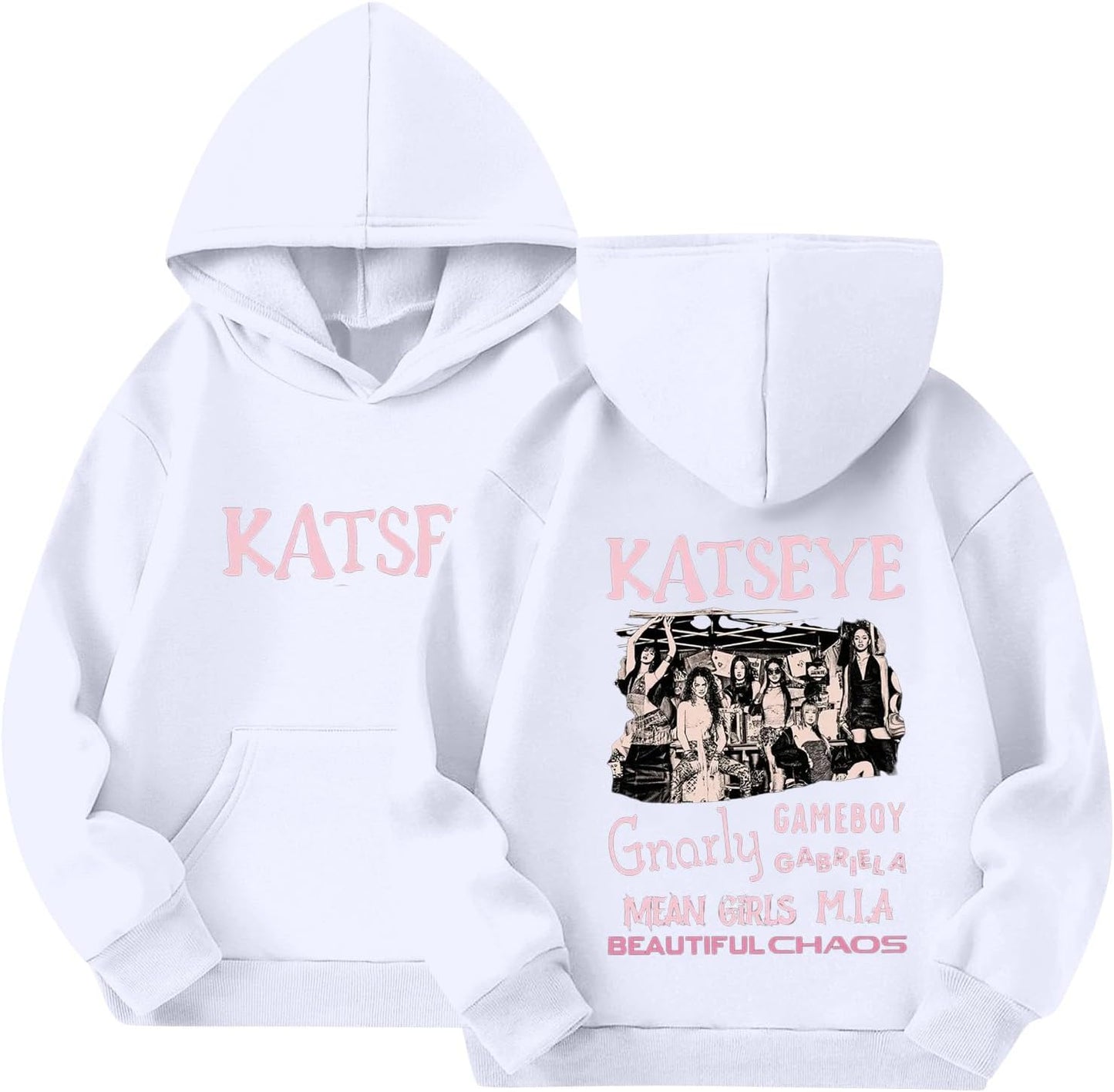 Katseye Kids Hoodie - Graphic Sweatshirt for Boys & Girls | Long Sleeve, Comfortable Fit