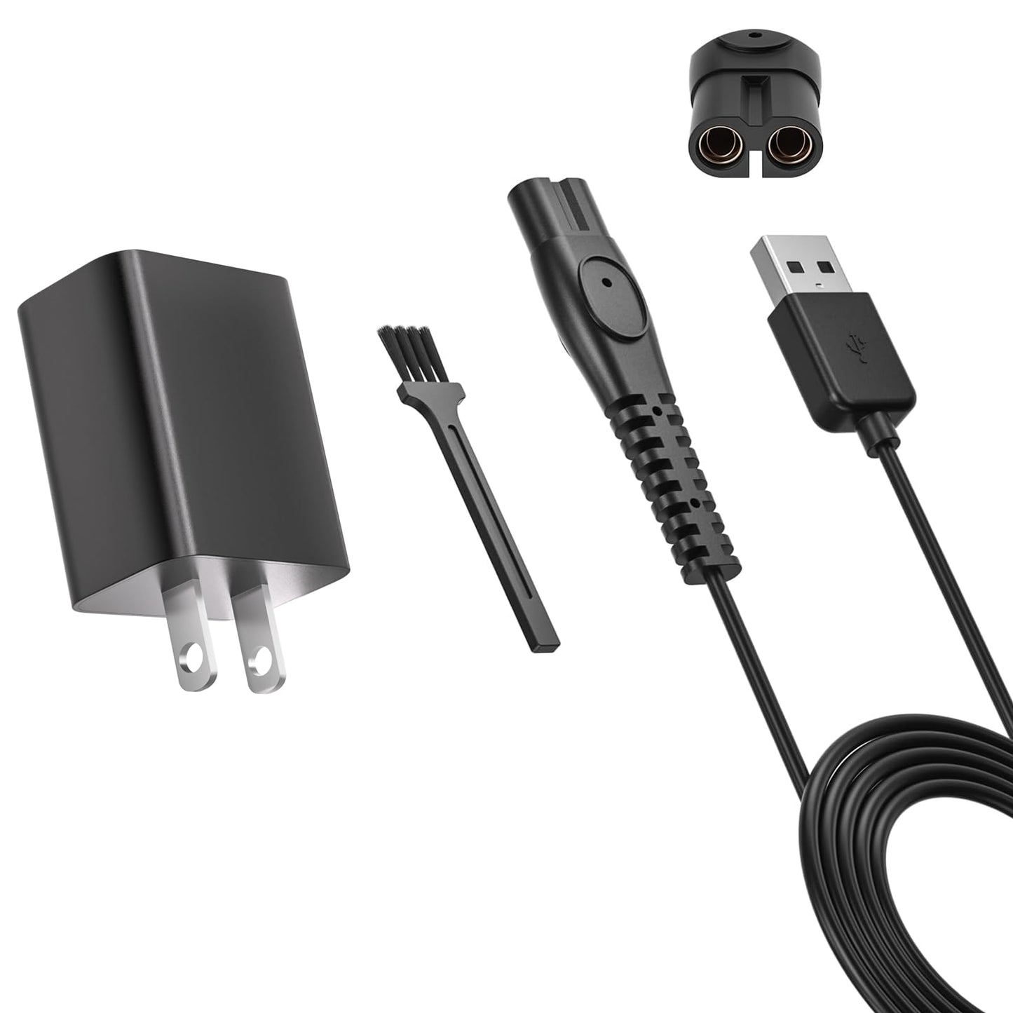 5V Charger Compatible with Philips Norelco Multigroom MG3919 MG5910 MG7900 MG7910 MG7970 MG3770 MG9520 MG5970 MG9525, Replacement Cord for Phillips 2000 3000 5000 7000 Trimmer Electric Shaver Razor
