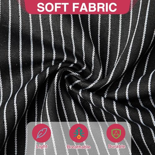 4 Pack Matching Parent and Child Striped Aprons Set