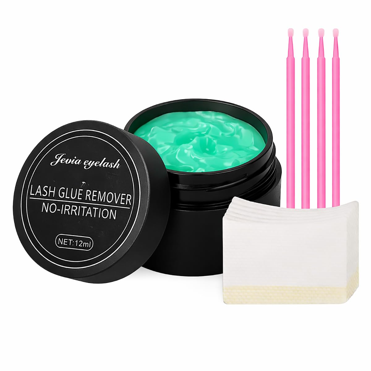 Eyelash Extension Remover - Fast-Dissolving Cream for Sensitive Skin | Hami Melon Scent, 10g (2 Pcs)