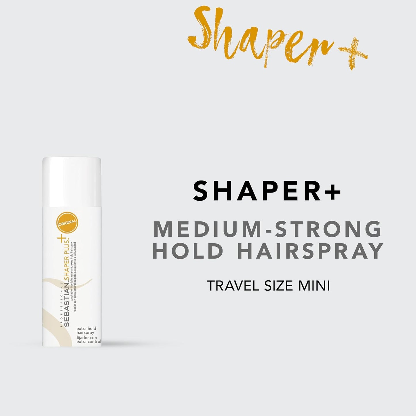 Sebastian Professional Hairspray - Humidity Resistant Extra Hold | 80% VOC, 10.6 oz