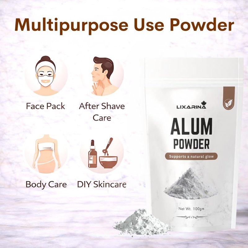 Alum | Alum Powder | Aluminum Powder | For Men & Women | (Pack 1)