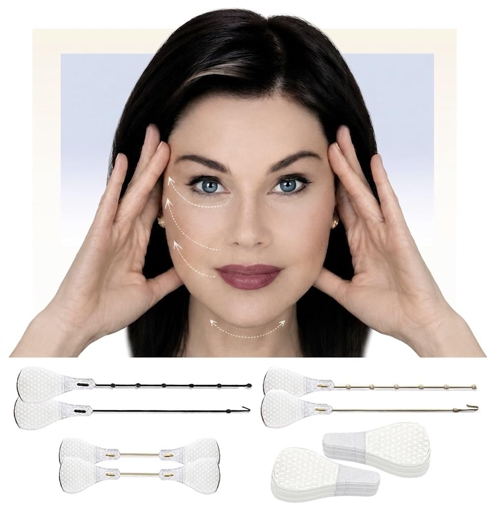 Secret Lift Original - 80 Piece Instant Face, Neck and Eye Lift Tape Kit Invisible Lifting Tapes and Bands