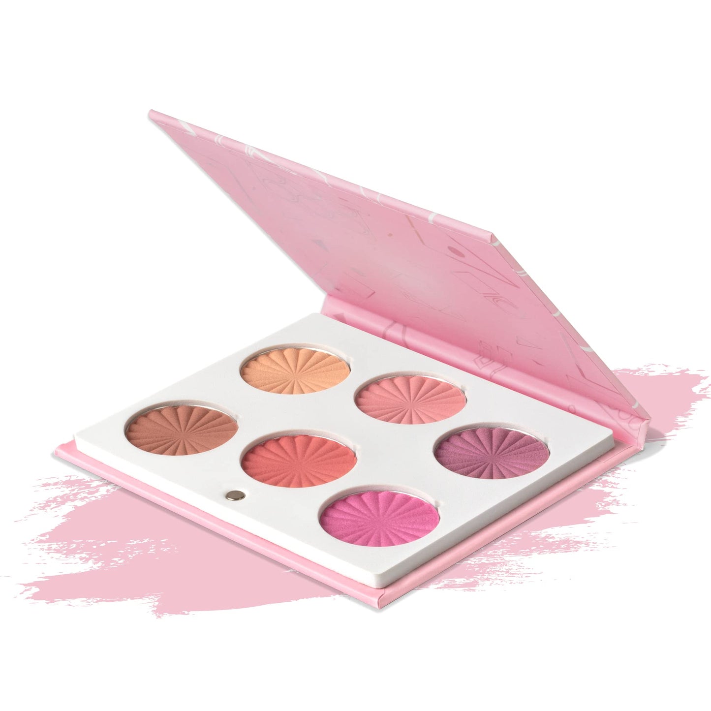 OFRA Face Palette with Blush & Highlighter, Travel Makeup Palette, Mini Mix Face Palette Blushful