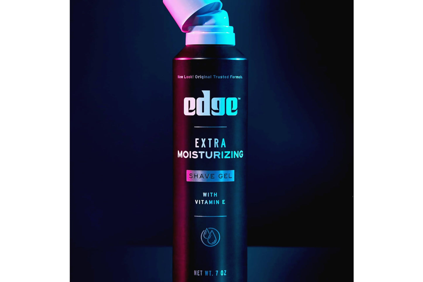 Edge Extra Moisturizing Shave Gel with Vitamin E, Moisturizes, Protects and Soothes To Help Reduce Skin Irritation, 7 oz - 9 Pack